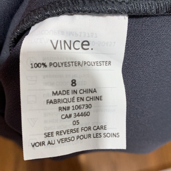 Vince Black Shift Dress Size 8 NEW $365 - Picture 5 of 7